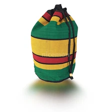 Reggae Cool Runnings Drawstring Backpack Sack Tote Bag Hippie Surfer Marley 18"