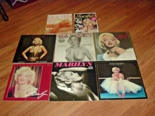 8 PC Lot Marilyn Monroe Calendars, Photo & The Untold Story Mags Over 200 Photos