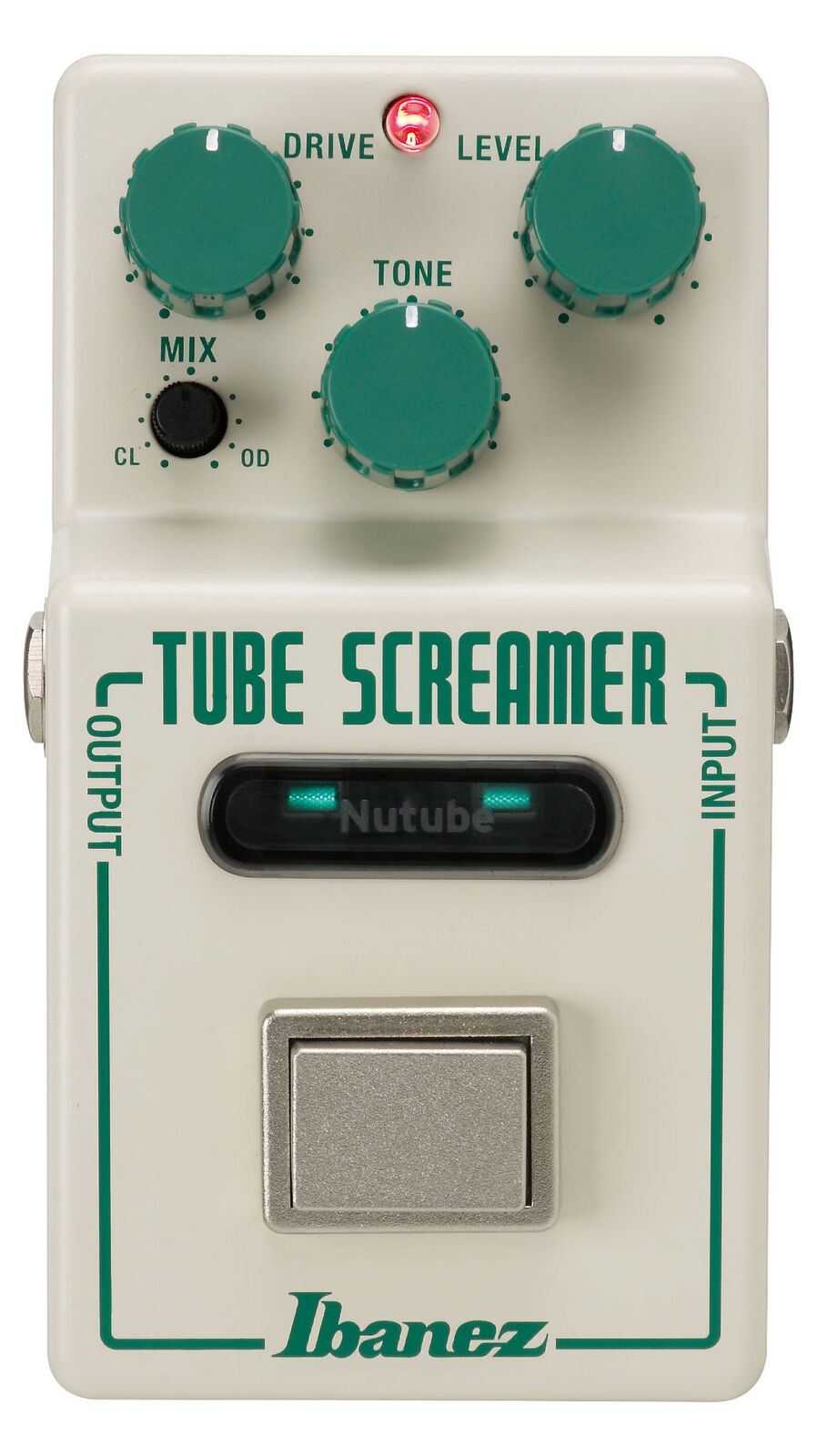 Ibanez Nu Tubeschreamer NuTube Korg Röhre Verzerrer Effektpedal Mix Blend Vakuum