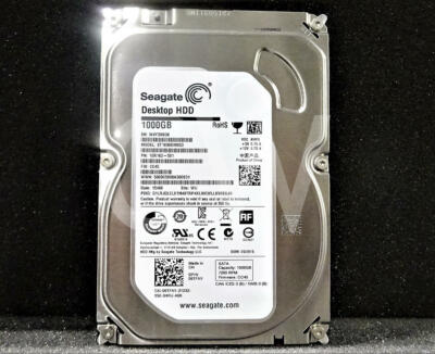 Seagate ST1000DM003 1ER162-501 1TB 7200RPM 6Gbps 3.5