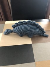 Jellycat Dinosaur Jurassic Blue Dino Stegosaurus Soft Plush Toy - Label Cut