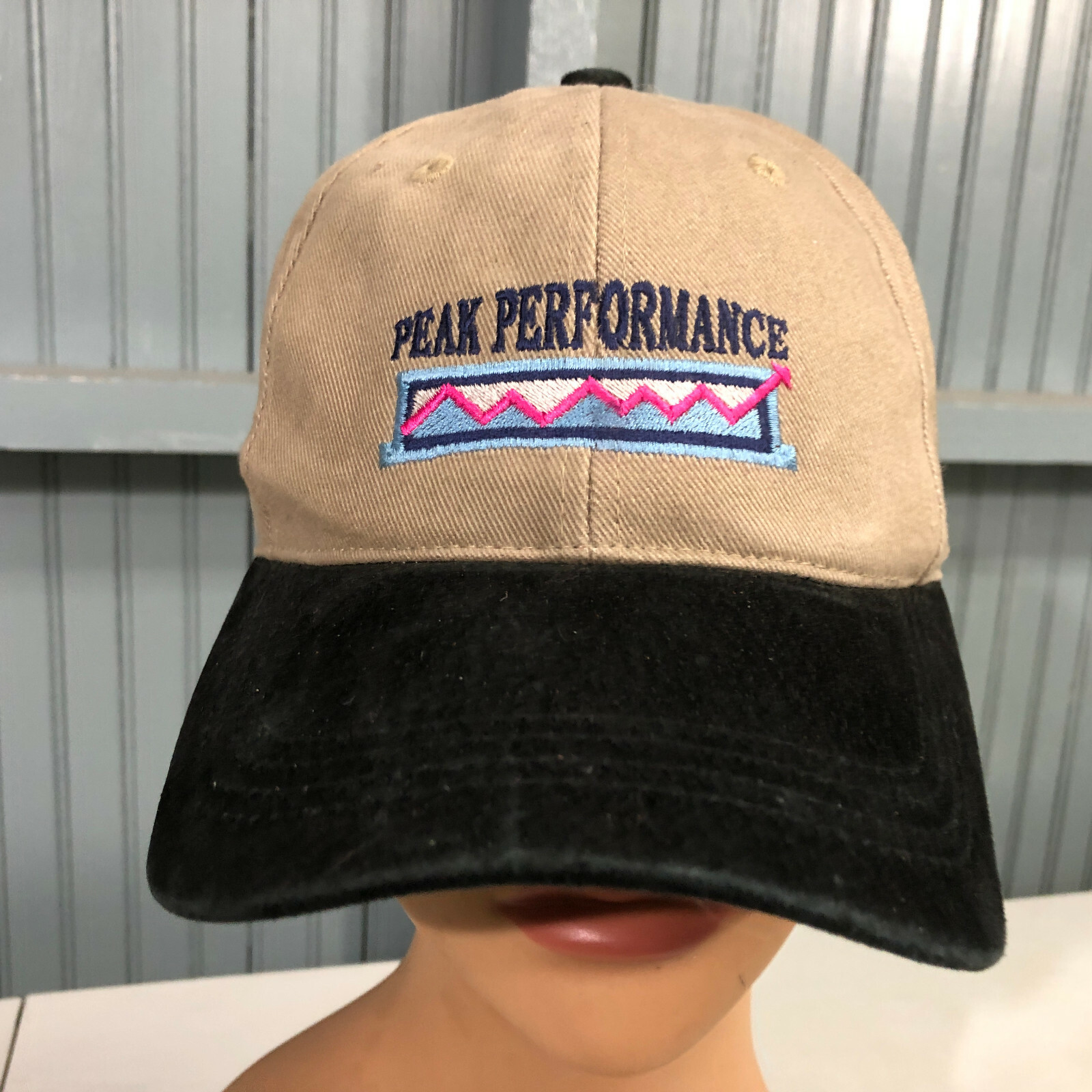 Peak Performance Strapback Baseball Hat Cap - image 2
