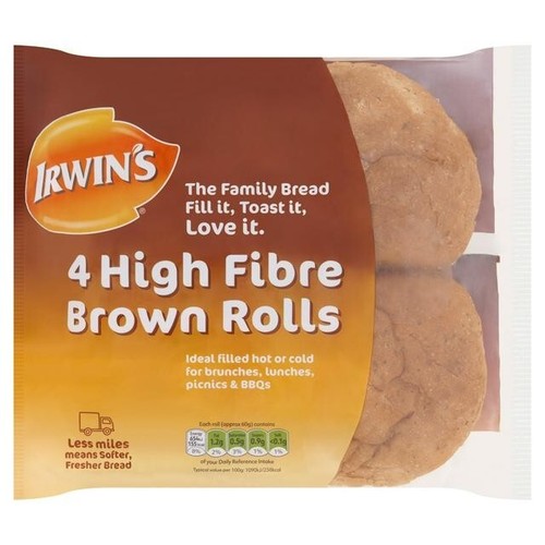 4 x IRWINS BRÖTCHEN 4er Pack weiß braun High Fiber Irish Northern Ireland☘️🍞 - Bild 16 von 18