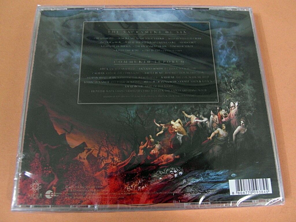 Powerwolf - The Sacrament of Sin 2cd Korea Edition for sale online