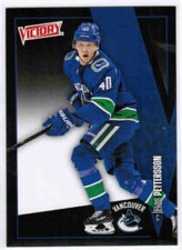 2018-19 UD VICTORY BLACK ROOKIE ELIAS PETTERSSON V-11 NATIONAL HOCKEY CARD DAY