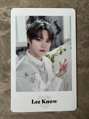 Stray Kids Maniac Encore in Japan Official Photocard Lee Know