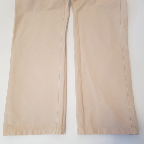 Salvatore Ferragamo Pantalón Vaqueros Blanco Crema Talla 48 Hecho en Italiano 100% Algodón - Imagen 9 de 18