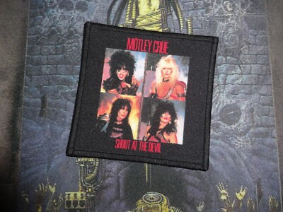 Mötley Crüe Patch Glam Hair Metal Poison Skid Row Whitesnake 66