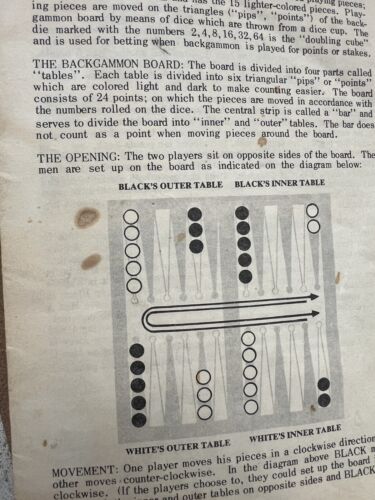 Vintage MCM Bakelite Cardinal Backgammon Set Swirl Red & Butterscotch Complete - Picture 11 of 11