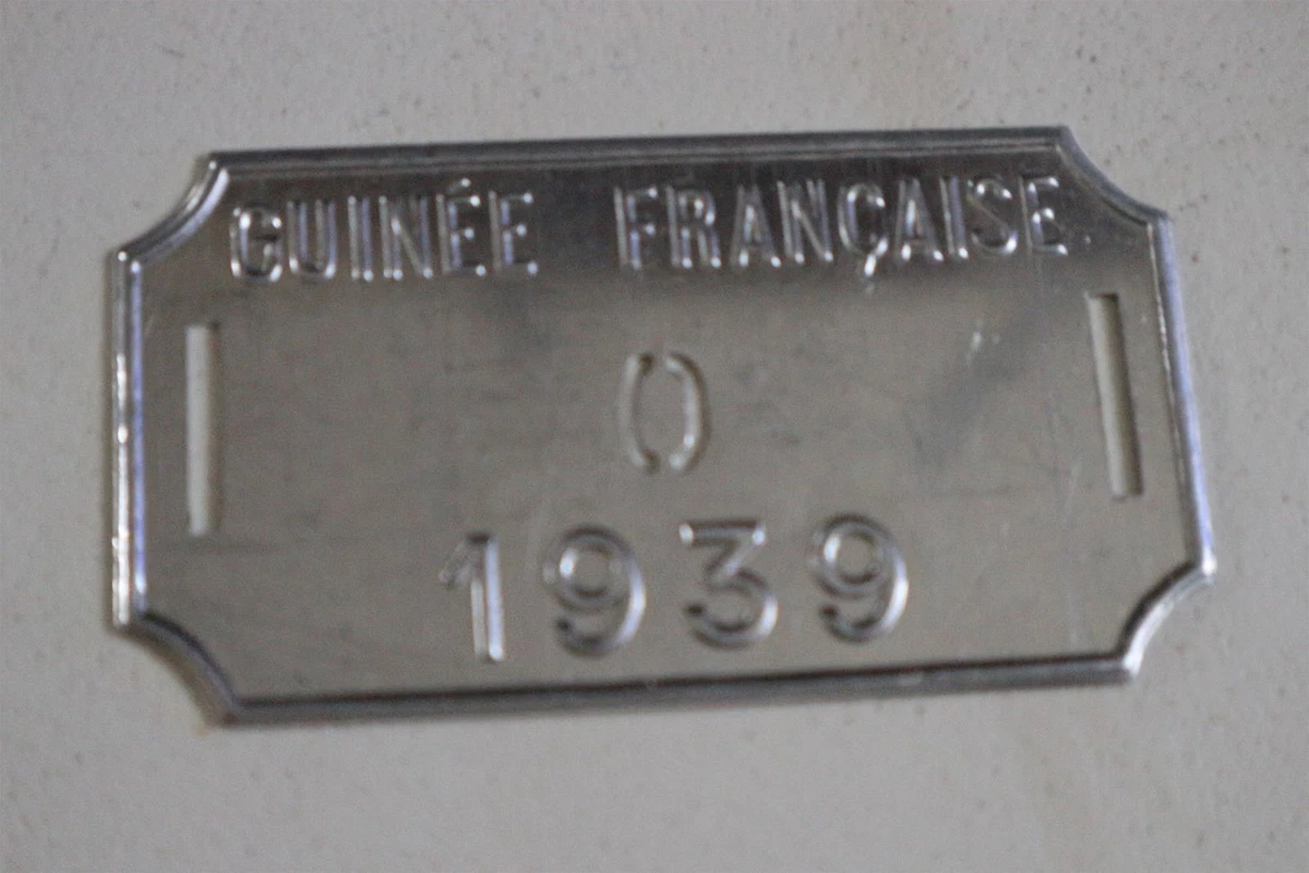 ANNÉE 1921 - Plaque Fiscale De Vélo - En Laiton - Cartouche Vierge EUR