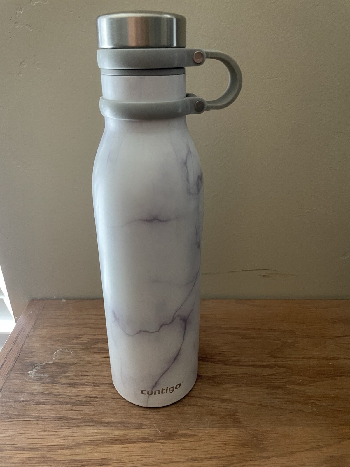 Contigo Couture White Marble 20 oz Insulated Stainless Steel
