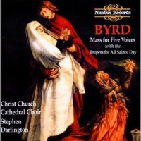 Audio Cd - William Byrd - Mass For Five Voices - Nimbus Records -D- Neu