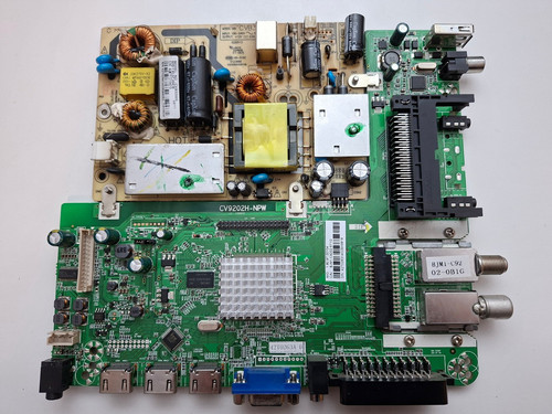 Vestel TV-Netzteil CVB32005 mit Mainboard CV9202H-NPW aus JTC-TV DVB-PS13203HCAS