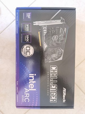 ASRock Challenger Arc B580 12GB GDDR6 PCI Express 4.0 x8 ATX GPU B580 NEW