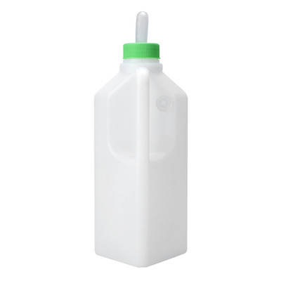 850mL Plastic White Farm Animals Calf Feeding Water Milk Silicone Nozzle Bot SET