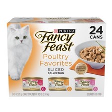 Poultry Favorites Variety Pack Liver,Chicke ;Turkey Flavor Gravy Wet Cat Food
