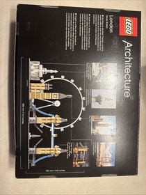 *NEW, sealed* LEGO ARCHITECTURE: London (21034) Big Ben, London eye, Tower Bridg