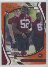 2021 Panini Absolute Rookies Orange Mosaic 93/199 Jamin Davis #178 2qw