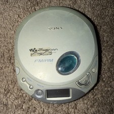Sony Walkman CD Player D-F200 FM Am ESPMAX Portable CD-R/RW Untested