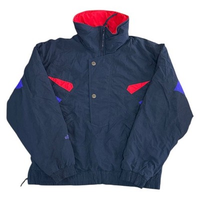 Vintage Sun Ice Skijacke 90s Retro Anorak Thermore Insulation Blau Herren Medium