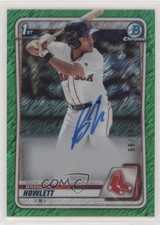2020 Bowman Green Shimmer Refractor /99 Brandon Howlett #CPA-BH Auto 3ir