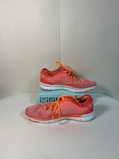 Nike Turnschuhe Damen Größe UK 6 Pink Free 5.0 TR Flyknit Laufschuhe