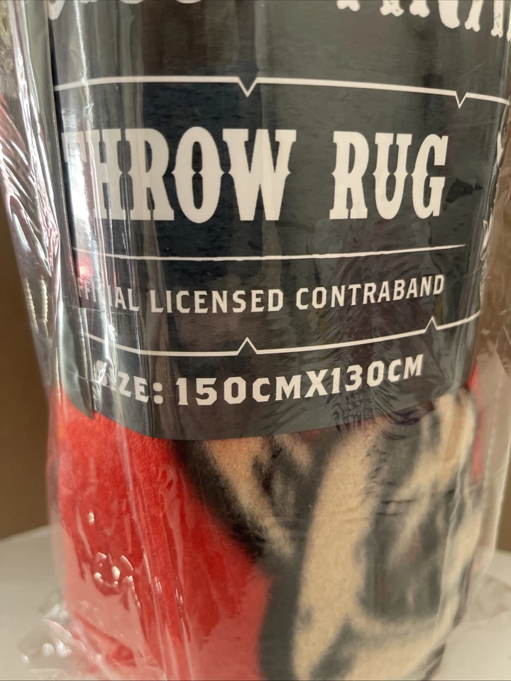 Sons of Anarchy Fleece Throw Rug 150cm X 130cm - Hit TV Series Harley Davidson - image 3 of 4