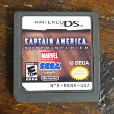 SEGA Captain America: Super Soldier Nintendo DS E10+ NTSC-U/C (US/Canada)