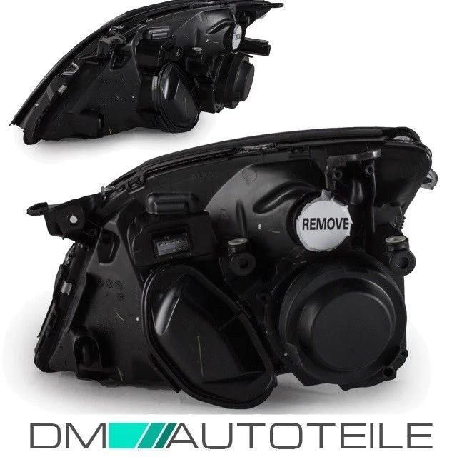 Opel Vectra C Signum 02-05 Scheinwerfer Set Satz Links Rechts Schwarz + GARANTIE - Bild 2 von 4