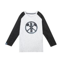 Kohlenknirpse Longsleeve Pluto Hellgrau/Schwarz GrößE: 86-92 - Neu