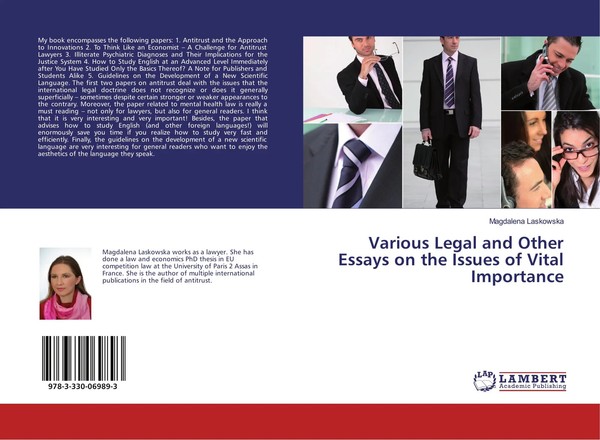 Magdalena Laskowska | Various Legal And Other Essays On The Issues Of Vital...-image