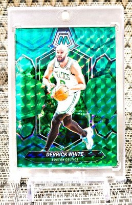 Derrick White RARE PRIZM REFRACTOR INVESTMENT CARD GREEN COLOR MATCH SSP CELTICS
