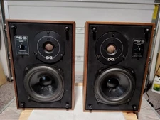 Design Acoustics PS-5 Bookshelf Speakers, Adjustable Tweeter, Tested Working