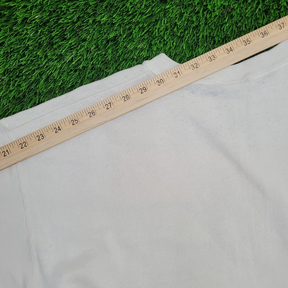 Sudadera vintage Hofstra University para mujer XL 25x26 blanca Foto 3 de 4