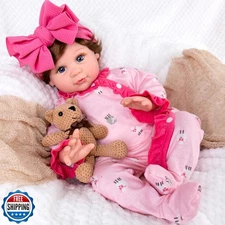 Aori Reborn Baby Dolls 22 Inch Realistic Baby Girl - Lifelike Wei