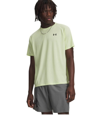 NWT Under Armour Men's UA Tech Texture Performance Fade Green T-shirt Size M