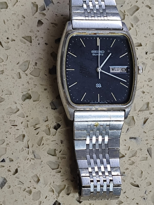 SEIKO 2633A Quartz Complete Movement with Dial & Case Working Y | eBay