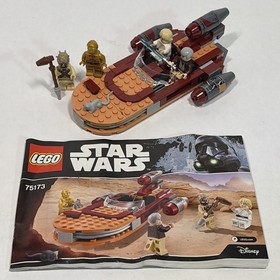 LEGO STAR WARS LUKE'S LANDSPEEDER 75173 100% COMPLETE SET W/ INSTRUCTIONS 9321