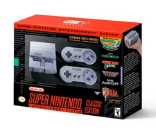 Super NES Nintendo Entertainment System: SNES Mini Classic Edition 21 Games