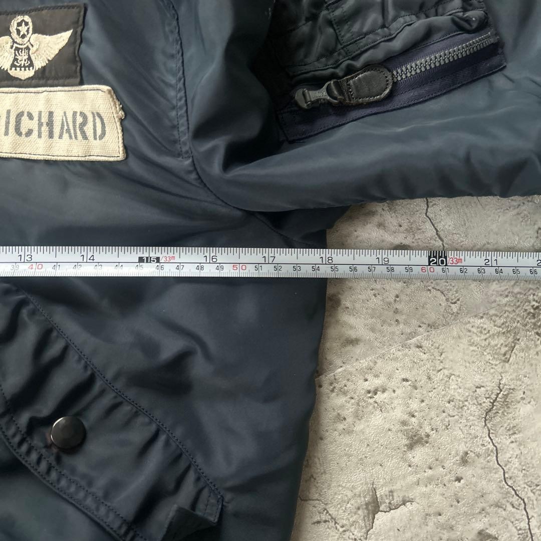 BUZZ RICKSON'S L-2A Flight Custom Model Jacket Bl… - image 16
