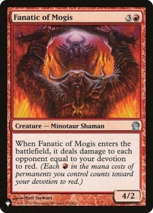 Fanatic of Mogis 121/249 The List Reprints Uncommon