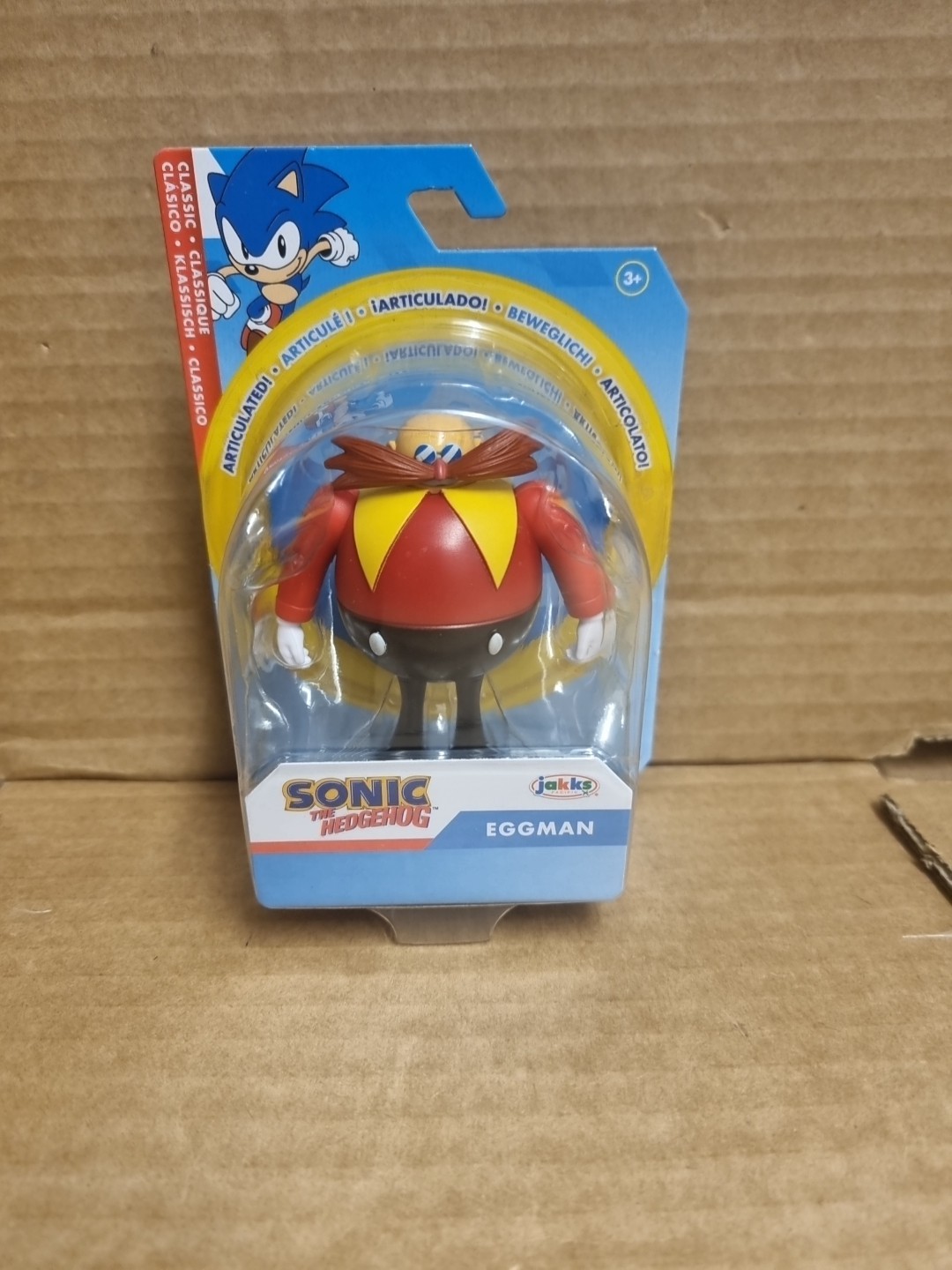 Sonic the Hedgehog Dr. Eggman 2.5"""" Action Figure Jakks Pacific New