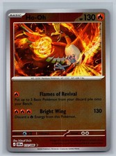 Ho-Oh 010/086 Rare Chaos Rising Pokemon Card Reverse Holo Near Mint