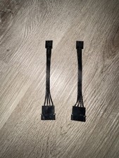 EVGA 2 x Pcs 4 Pin Molex to 3.5 Floppy Drive ...
