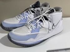 Nike Kyrie Infinity Smoke  Mirrors CZ0204-102 White/Blue/Iron Grey Mens Size 14