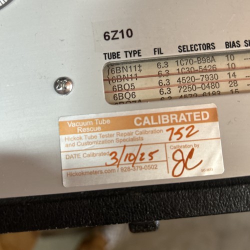 4 Matched Amperex 6BQ5 EL84 Orange Globe Vacuum Tubes Hickok Tested 113% all - Picture 15 of 15