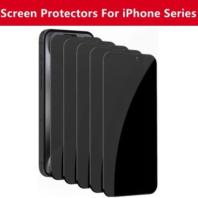 Privacy Tempered Glass Screen Protector for iPhone 17 Pro Max 17 16 15 14 13 12