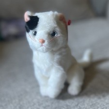 Ty Beanie Baby Delilah White Cat Plush 2004 Vintage Beanie Babies Collection