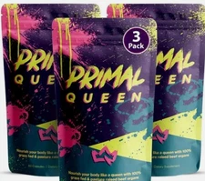 1-5Packs Primal Queen Beef Organ Supplement for Women 60 Counts Supplements