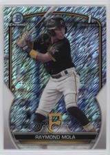 2023 Bowman Chrome Prospects Shimmer Refractor Raymond Mola #BCP-198 14cn